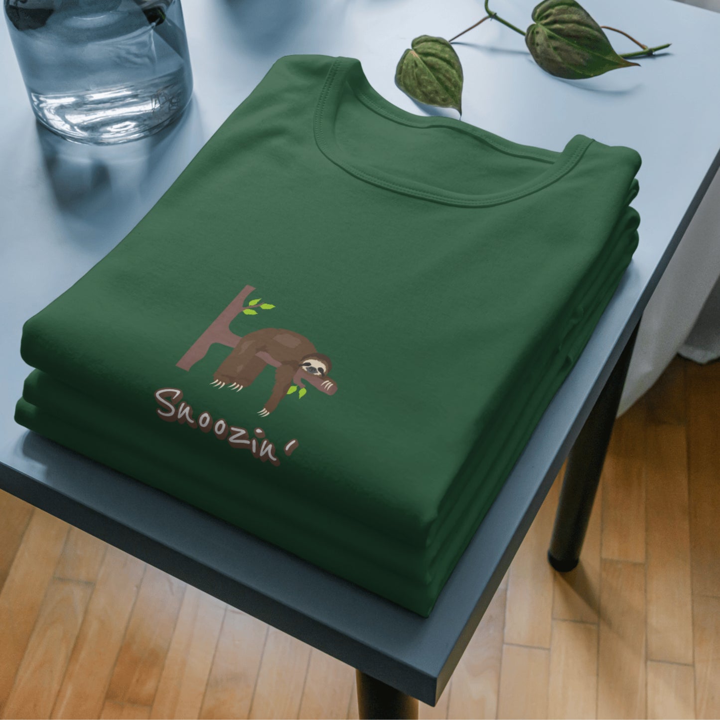 Snoozin’ Sloth T-Shirt Sleepy Sloth Graphic Tee