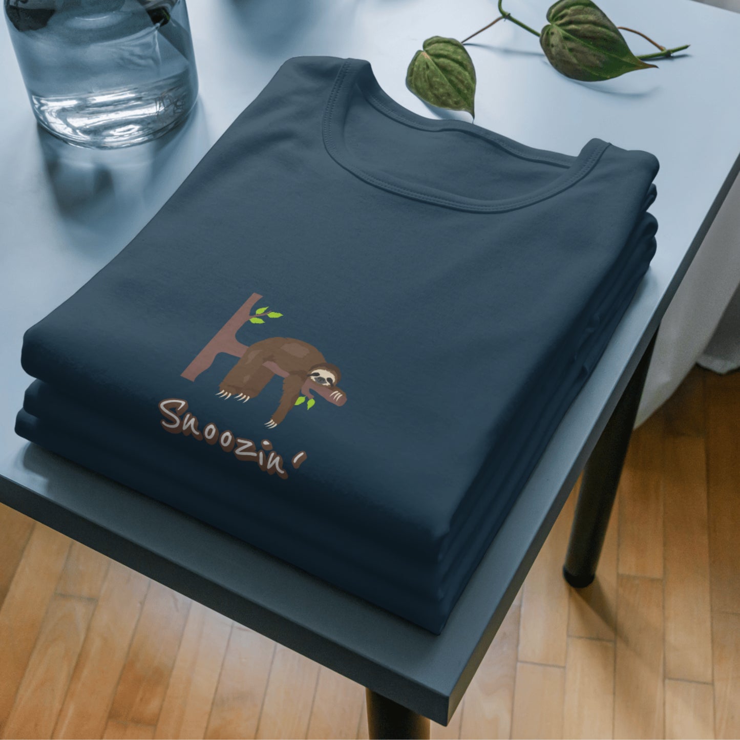 Snoozin’ Sloth T-Shirt Sleepy Sloth Graphic Tee